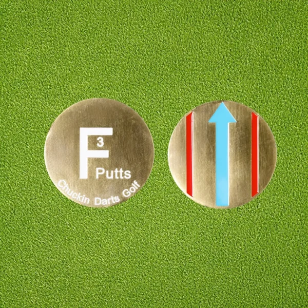F 3 Putts Ball Marker